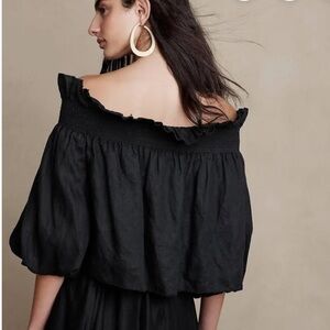 Banana Republic Bria Off Shoulder Top Sz Small